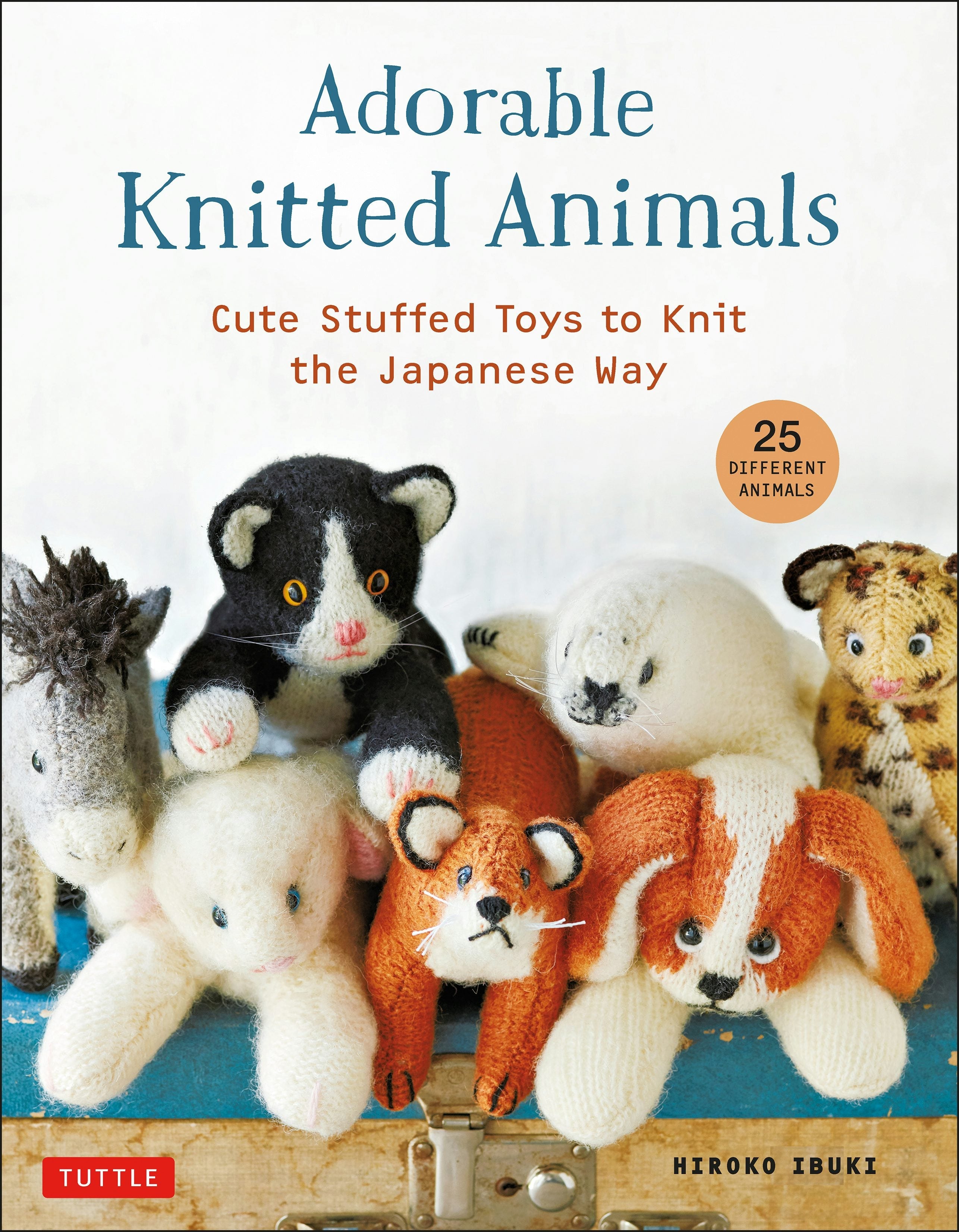 Book cover image for Adorable Knitted Animals ISBN: 9780804854023